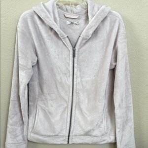 UGG Women's Cream Hooded Jacket